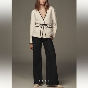 NWT NVLT Whipstitch Knit Blazer